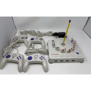 Rokenbok System Control Command Console Station Deck With 4 Controllers 8 Chips